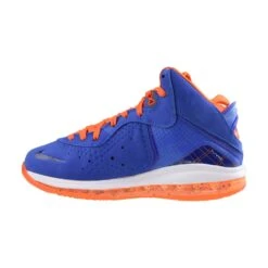 Nike LeBron 8 Hardwood Classic Men's Shoes Varsity Royal-Orange Blaze -RBD OUTLET cv1750 400 4
