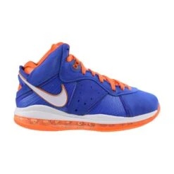 Nike LeBron 8 Hardwood Classic Men's Shoes Varsity Royal-Orange Blaze