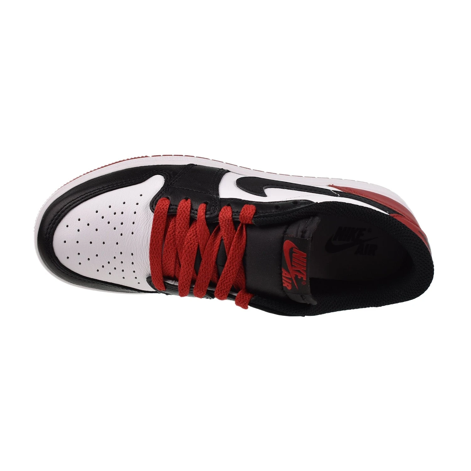 Air Jordan 1 Retro Low OG (GS) Big Kids' Shoes Black Toe 5 Air Jordan 1 Retro Low OG (GS) Big Kids' Shoes Black Toe - Image 5