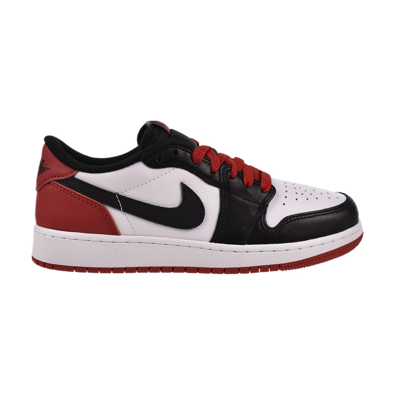 Air Jordan 1 Retro Low OG (GS) Big Kids' Shoes Black Toe 1 Air Jordan 1 Retro Low OG (GS) Big Kids' Shoes Black Toe
