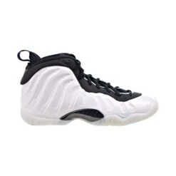 Nike Little Posite One (GS) Big Kids' Shoes White-Black-Hyper Royal
