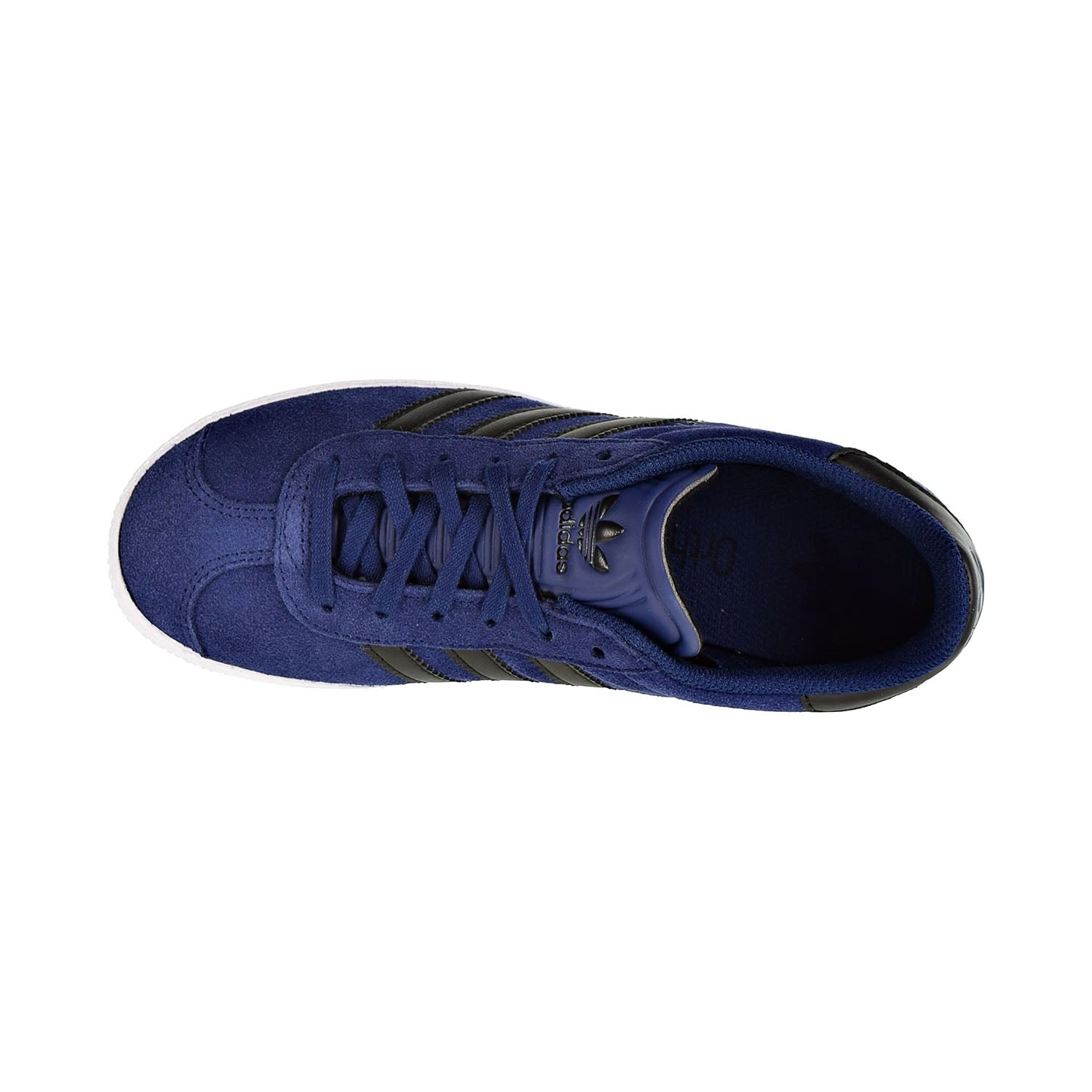 Adidas Gazelle Big Kids Shoes Dark Blue/Core Black 5 Adidas Gazelle Big Kids Shoes Dark Blue/Core Black - Image 5