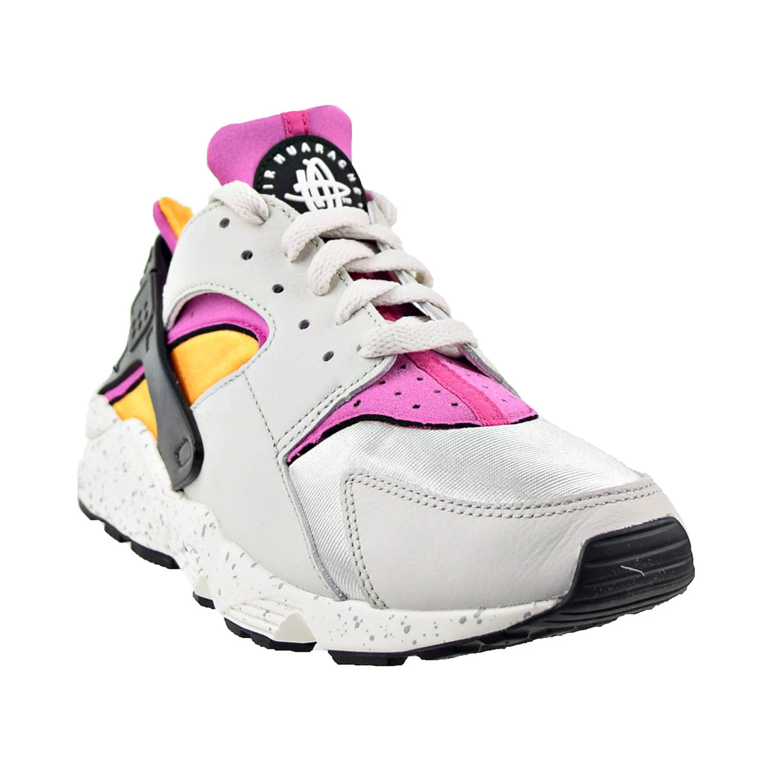 Nike Air Huarache Men's Shoes Light Bone-University Gold-Black 2 Nike Air Huarache Men's Shoes Light Bone-University Gold-Black - Image 2
