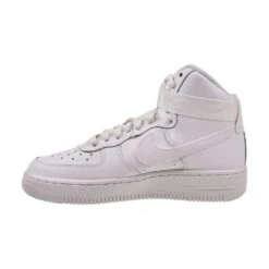 Nike Air Force 1 High LE (GS) Big Kids' Shoes Triple White -RBD OUTLET dh2943 111 4