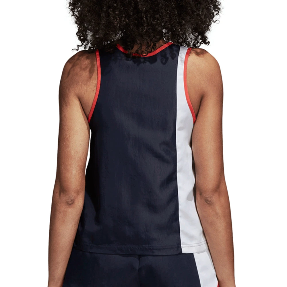 Adidas Originals Active Icons OG Tank Top Legend Ink/White/Red 2 Adidas Originals Active Icons OG Tank Top Legend Ink/White/Red - Image 2
