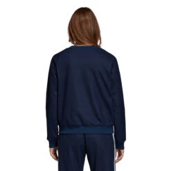 Adidas Women's Originals Trefoil Sweatshirt Collegiate Navy -RBD OUTLET dh3102 2