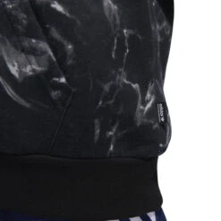 Adidas Men's Other Sports Marble Print Hoodie Black/White -RBD OUTLET dh3922 5