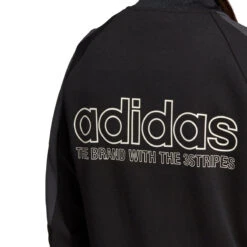 Adidas Originals Women's Athletic Track Jacket Black/White -RBD OUTLET dh4194 5