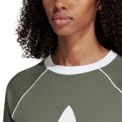 Adidas Women's Originals OG Longsleeve Tee Base Green -RBD OUTLET dh4723 4