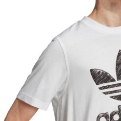 Adidas Men's Originals Hand Drawn Tee White -RBD OUTLET dh4810 5
