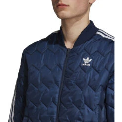 Adidas SST Quilted Men's Jacket Collegiate Navy -RBD OUTLET dh5013 3