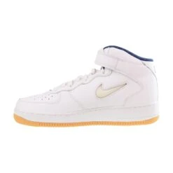 Nike Air Force 1 Mid QS Jewel NYC Men's Shoes White-Midnight Navy -RBD OUTLET dh5622 100 4