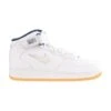 Nike Air Force 1 Mid QS Jewel NYC Men's Shoes White-Midnight Navy