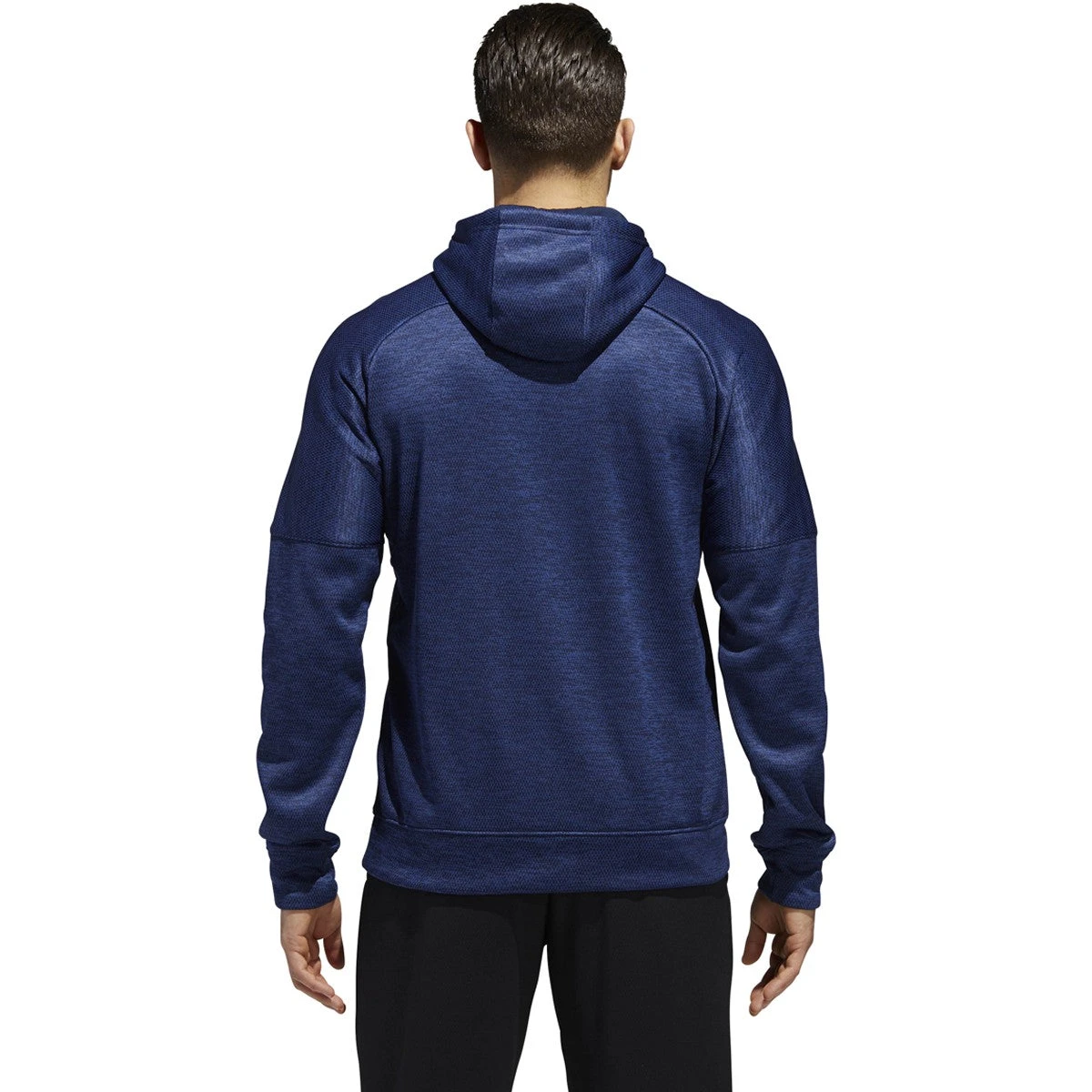 Adidas Men's Athletics Team Issue Hoodie FL COLL Navy Melange 2 Adidas Men's Athletics Team Issue Hoodie FL COLL Navy Melange - Image 2