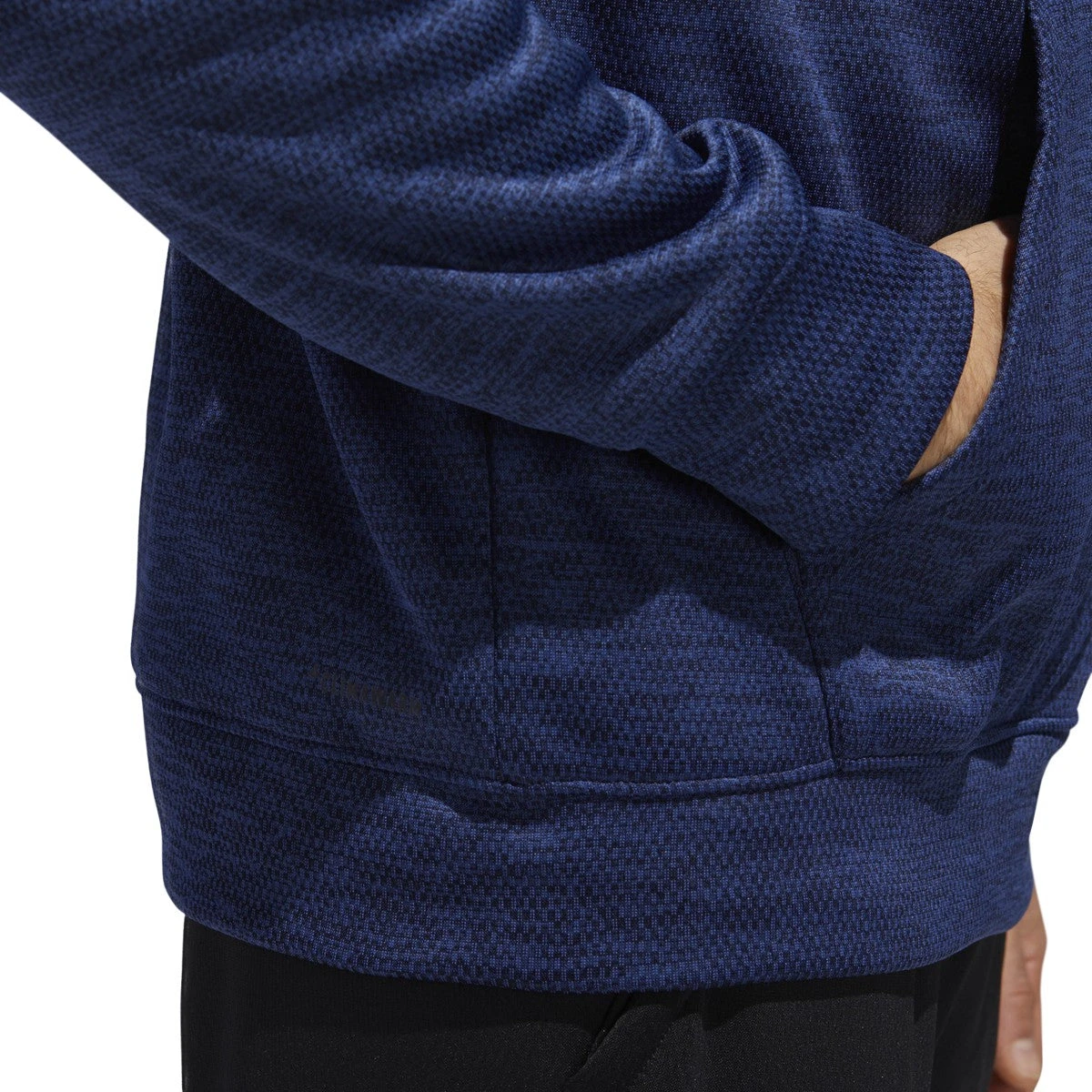 Adidas Men's Athletics Team Issue Hoodie FL COLL Navy Melange 3 Adidas Men's Athletics Team Issue Hoodie FL COLL Navy Melange - Image 3