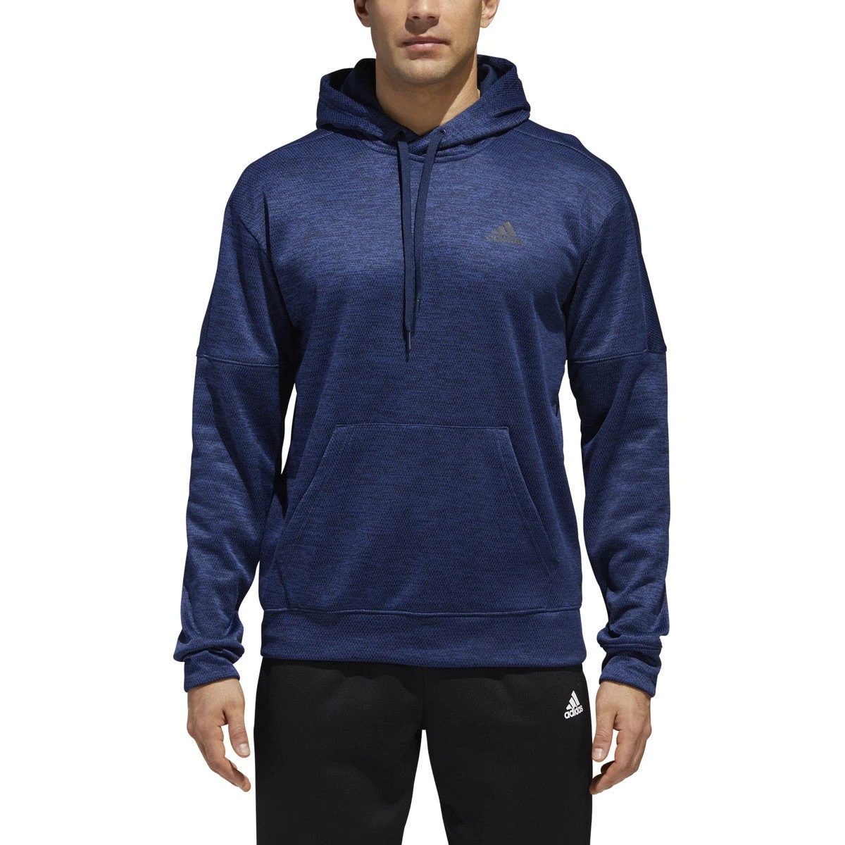Adidas Men's Athletics Team Issue Hoodie FL COLL Navy Melange 1 Adidas Men's Athletics Team Issue Hoodie FL COLL Navy Melange