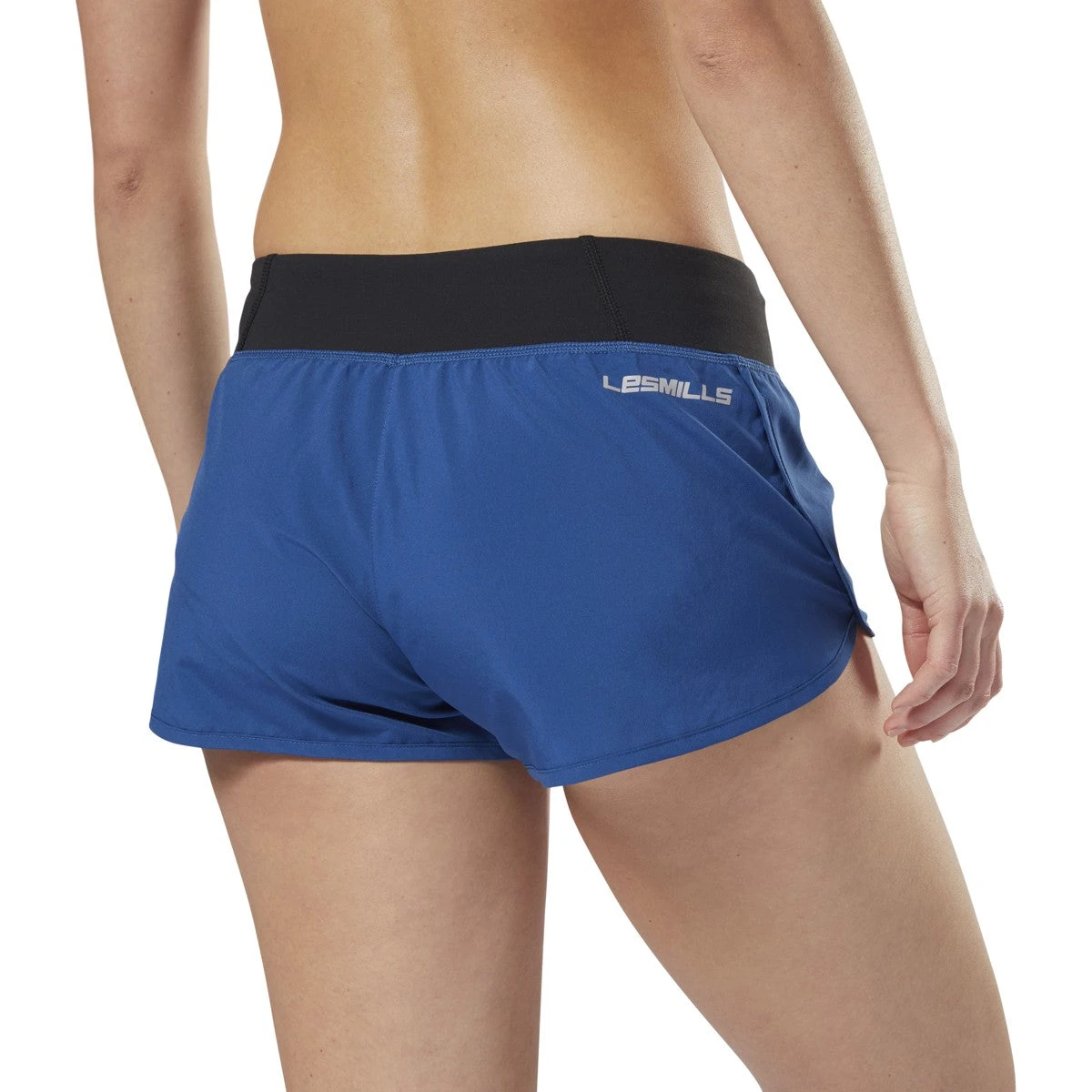 Reebok Women Studio LES MILLS 2" Woven Short Bunker Blue 2 Reebok Women Studio LES MILLS 2" Woven Short Bunker Blue - Image 2