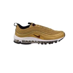 Nike Air Max 97 "Gold Bullet" Men's Shoes Metallic Gold-Red