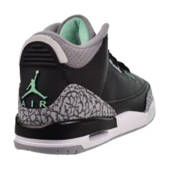 Jordan 3 Retro (GS) Big Kids' Shoes Black-Wolf Grey-White-Green Glow 8 Jordan 3 Retro (GS) Big Kids' Shoes Black-Wolf Grey-White-Green Glow -RBD OUTLET dm0967 031 3