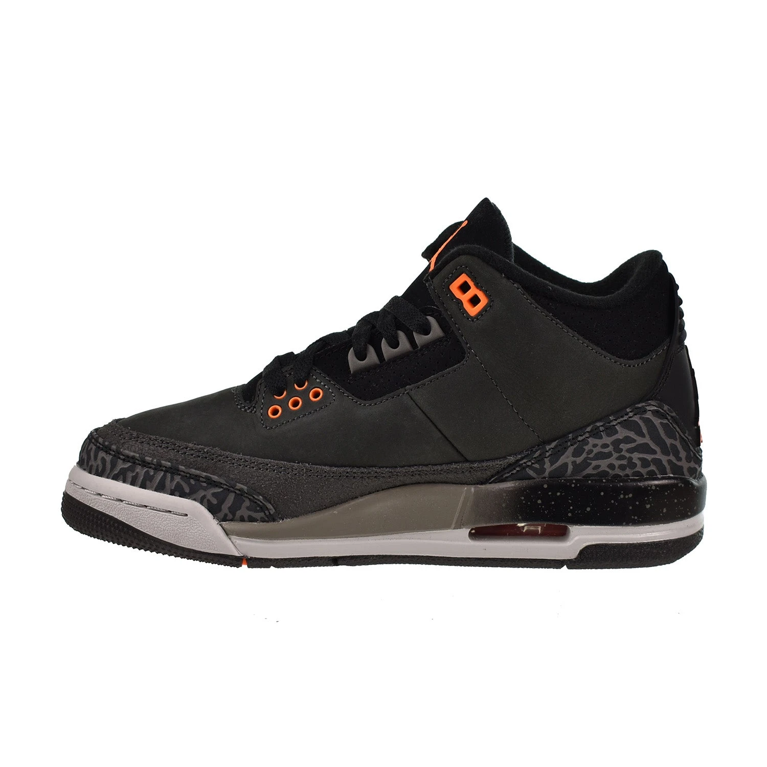 Jordan 3 Retro (GS) "Fear Pack" Big Kids' Shoes Night Stadium-Total Orange 4 Jordan 3 Retro (GS) "Fear Pack" Big Kids' Shoes Night Stadium-Total Orange - Image 4