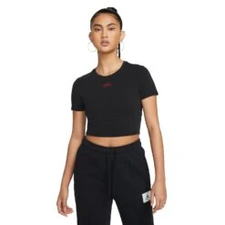Jordan Women's Heritage Crop Top Black