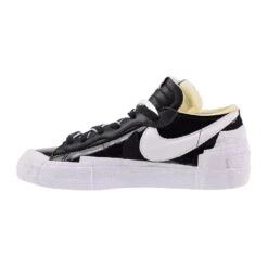 Nike Blazer Low Sacai Men's Shoes Black/White -RBD OUTLET dm6443 001 4
