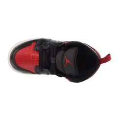 Air Jordan 1 Mid SS (TD) Toddlers Shoes Black-Red -RBD OUTLET dm9649 001 5