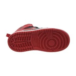 Air Jordan 1 Mid SS (TD) Toddlers Shoes Black-Red -RBD OUTLET dm9649 001 6