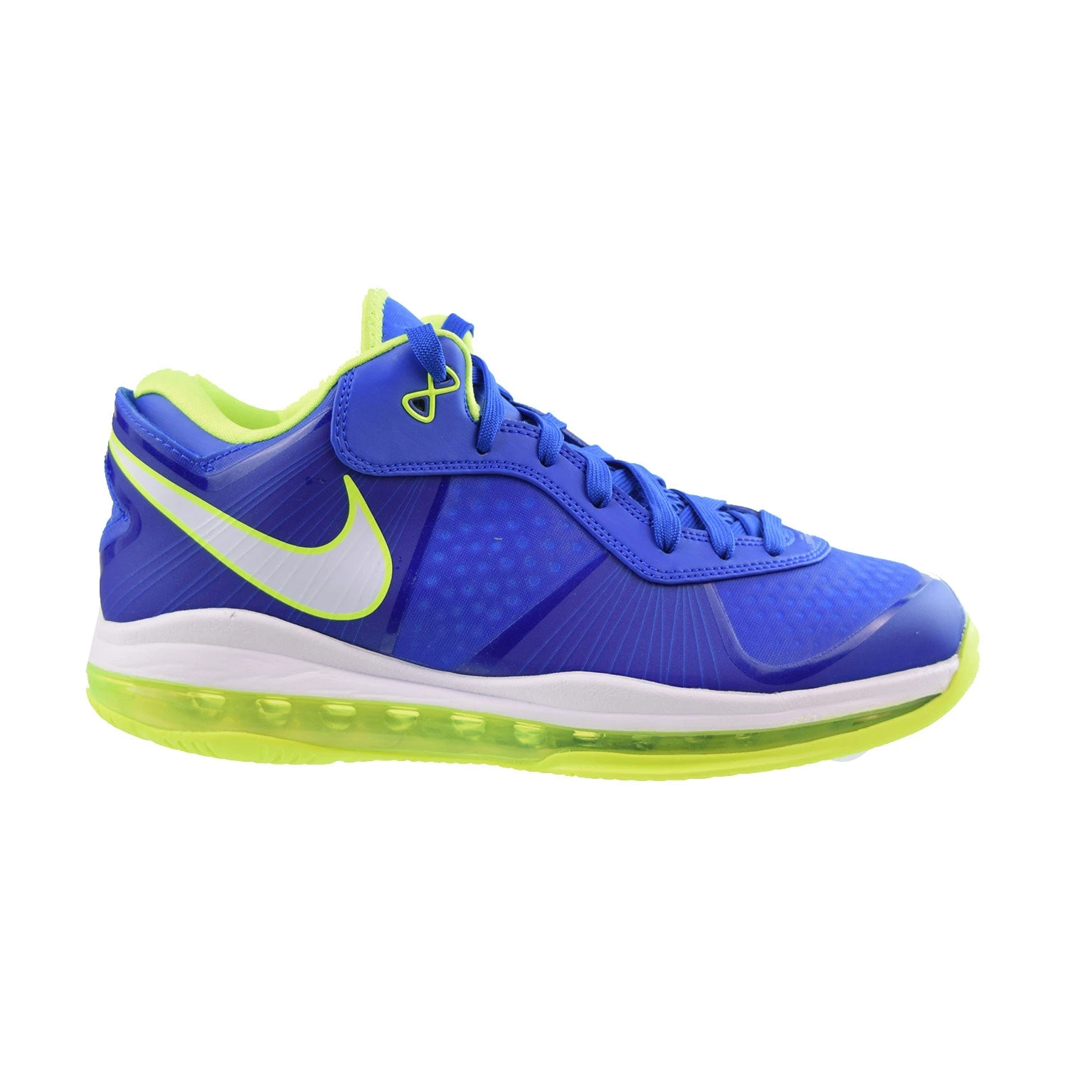 Nike LeBron 8 V2 "Sprite" Men's Shoes Royal-Volt-White 1 Nike LeBron 8 V2 "Sprite" Men's Shoes Royal-Volt-White