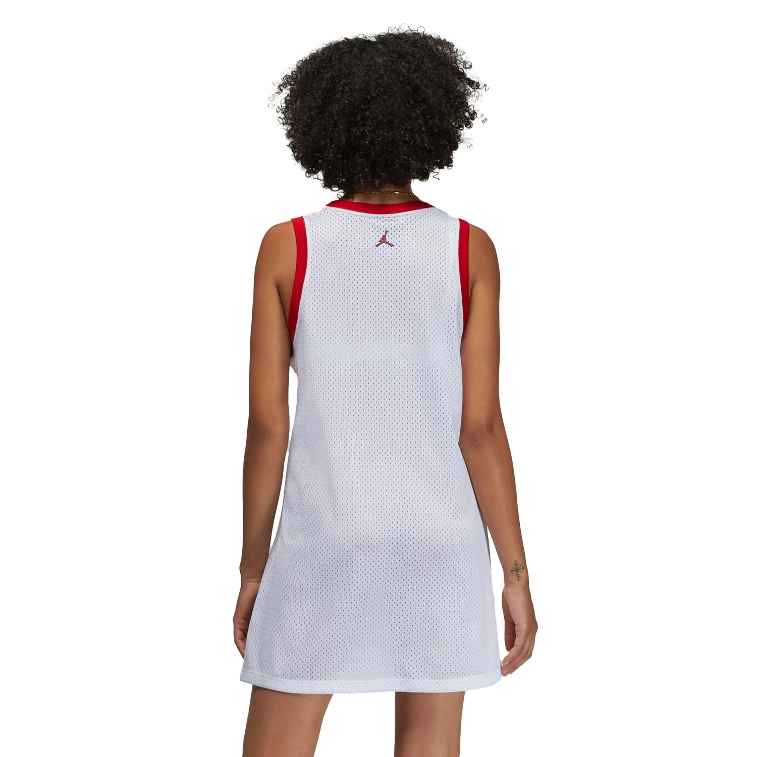 Jordan Heritage Women's Core Dress White-Gym Red 2 Jordan Heritage Women's Core Dress White-Gym Red - Image 2