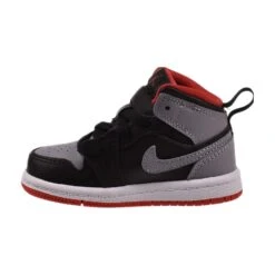Jordan 1 Mid (TD) Toddler Shoes Black-Cement Grey-Fire Red 9 Jordan 1 Mid (TD) Toddler Shoes Black-Cement Grey-Fire Red -RBD OUTLET dq8425 006 4