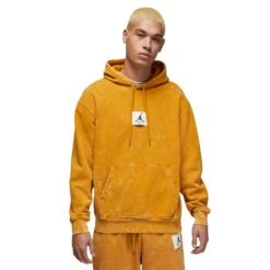 Jordan Essentials Fleece Pull-Over Men's Hoodie Chutney Dr3087-712