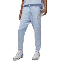 Jordan Flight Fleece Men's Pants Powder Blue