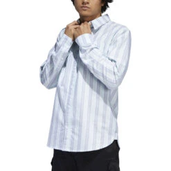 Adidas Mens Holgate Shirt Raw White/Raw Grey