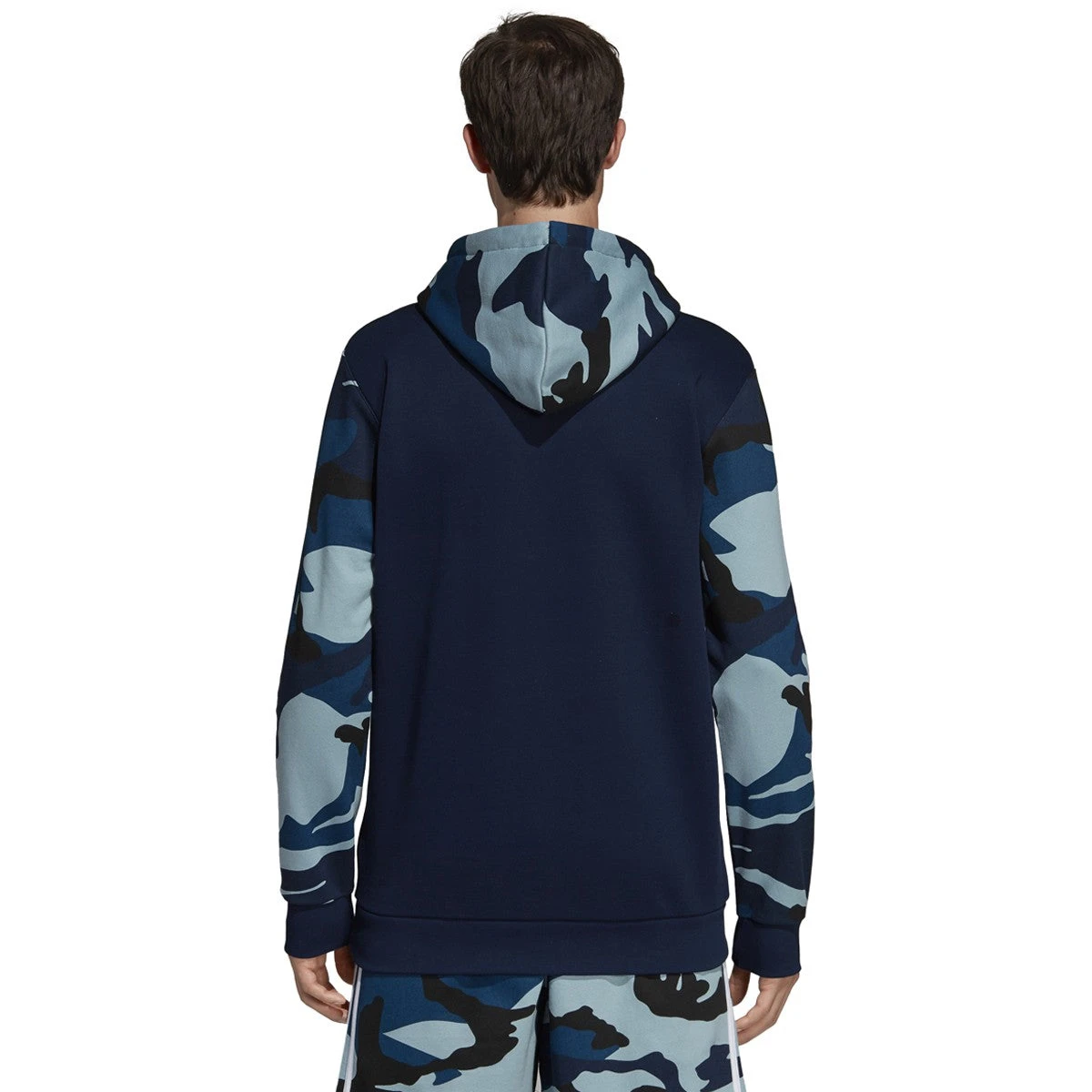 Adidas Originals Camouflage Mens Hoodie Collegiate Navy 4 Adidas Originals Camouflage Mens Hoodie Collegiate Navy - Image 4
