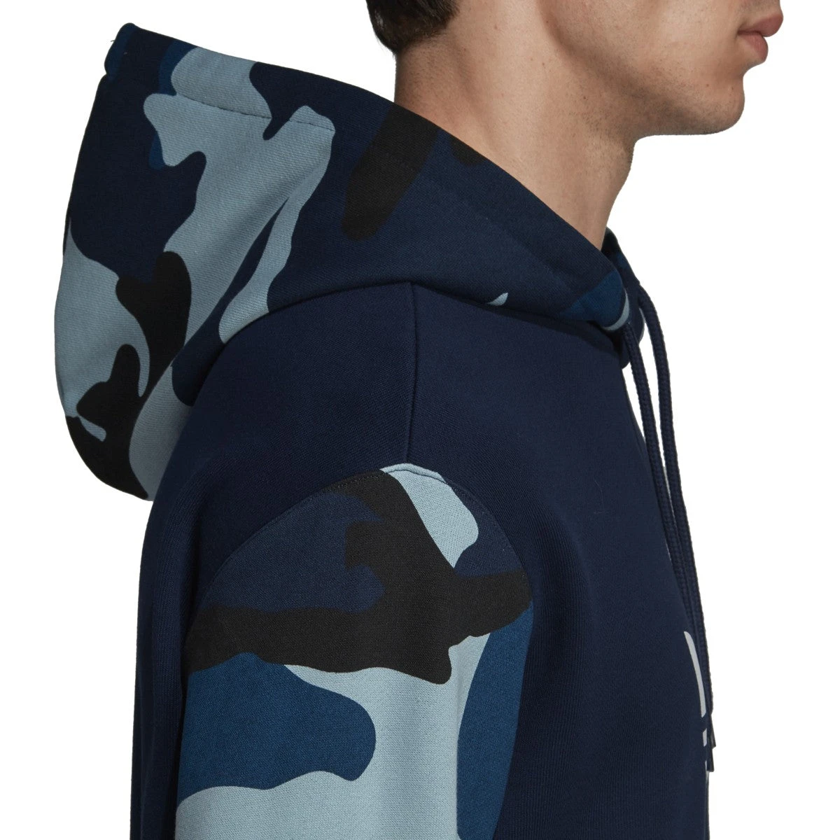 Adidas Originals Camouflage Mens Hoodie Collegiate Navy 2 Adidas Originals Camouflage Mens Hoodie Collegiate Navy - Image 2