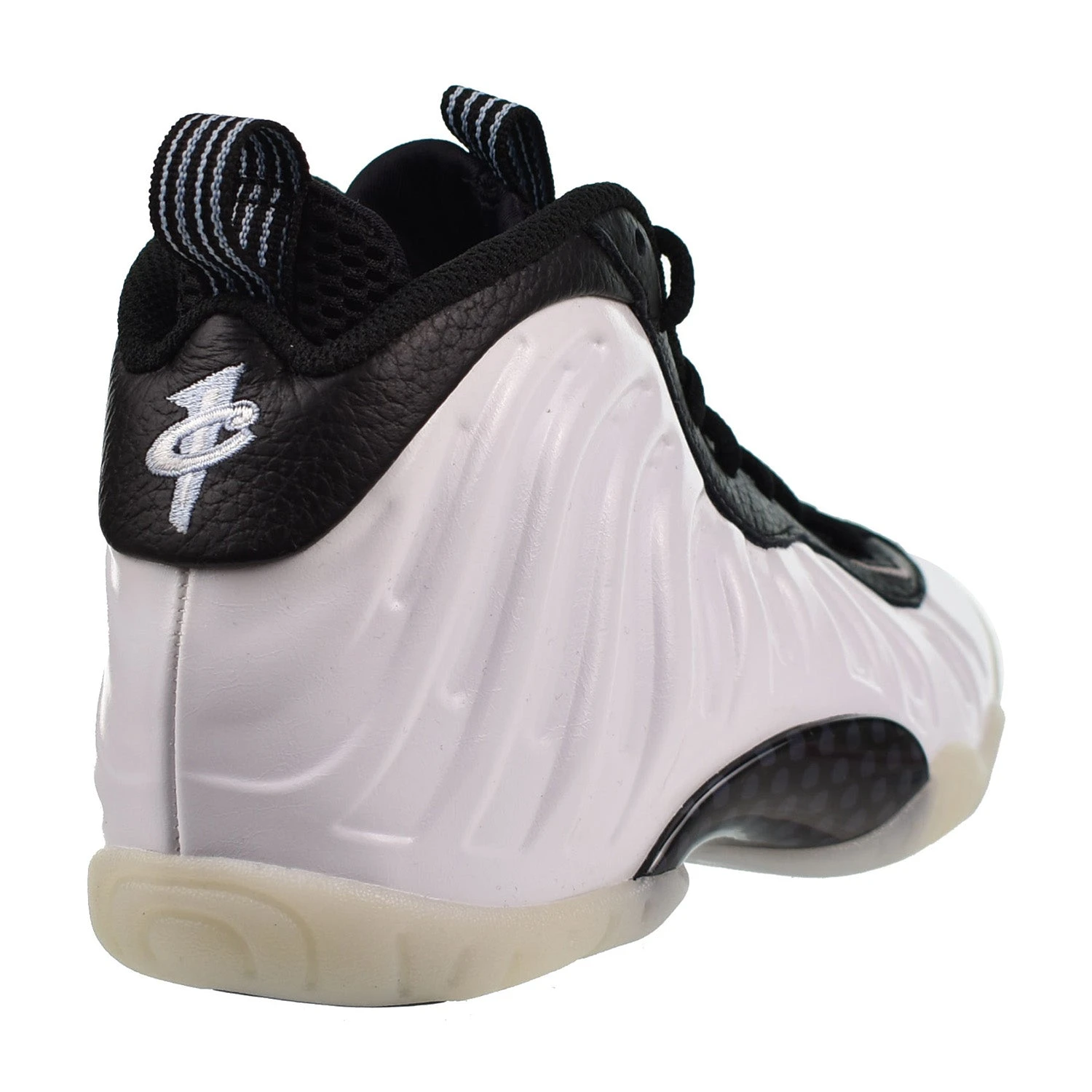 Nike Little Posite One Penny PE (GS) Big Kids' Shoes White-Black 3 Nike Little Posite One Penny PE (GS) Big Kids' Shoes White-Black - Image 3