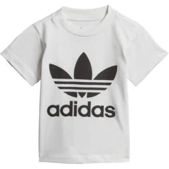 Adidas Toddlers' Originals Trefoil Tee White/Black