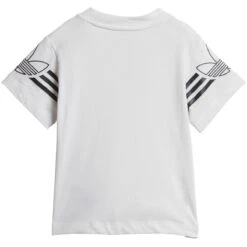 Adidas Infant & Toddler Originals Outline Tee Shorts Set White/Black 7 Adidas Infant & Toddler Originals Outline Tee Shorts Set White/Black -RBD OUTLET dv2833 3