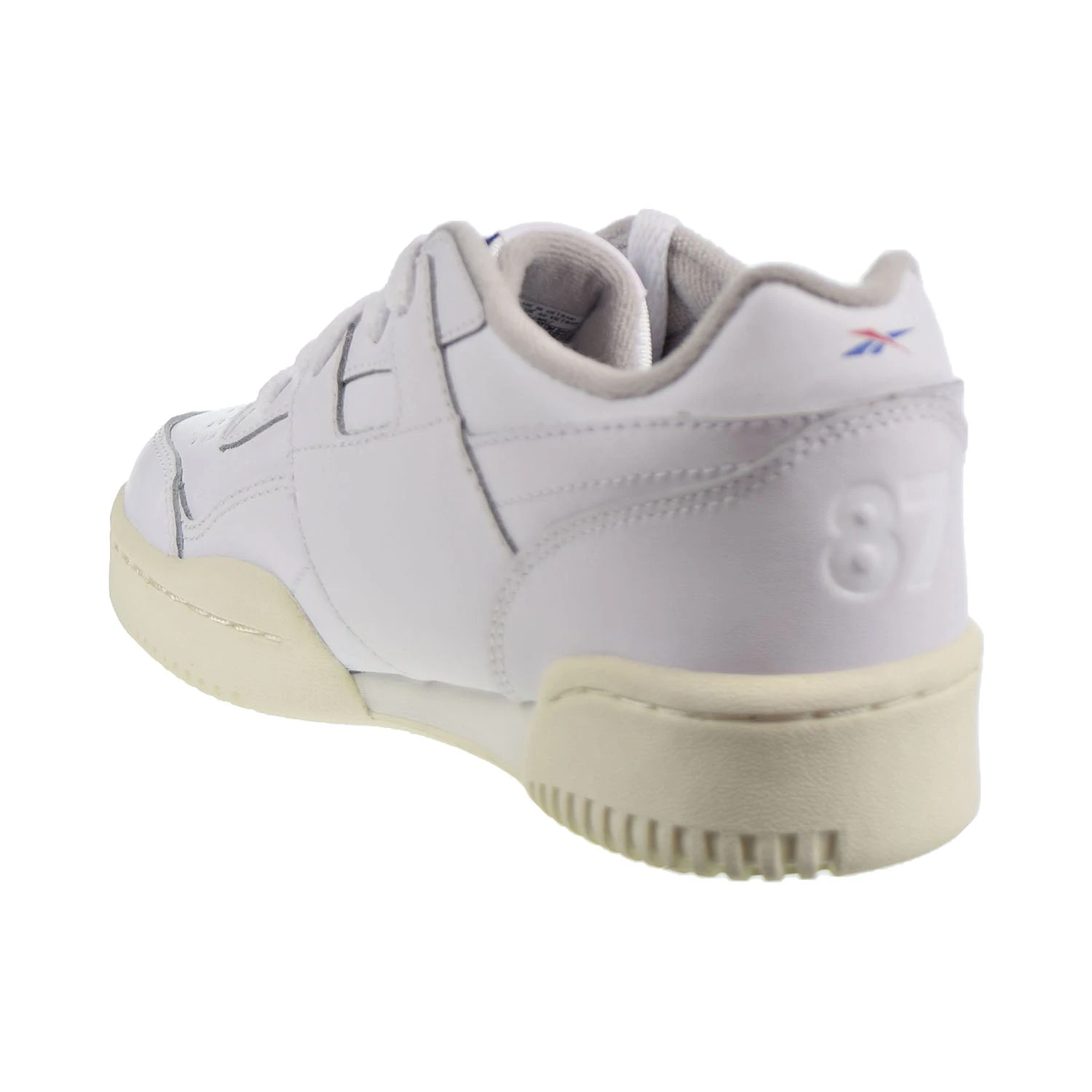 Reebok Workout Plus Altered Little Kids' Shoes White/Team Dark Royal/Red/Grey 2 Reebok Workout Plus Altered Little Kids' Shoes White/Team Dark Royal/Red/Grey - Image 2
