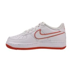 Nike Air Force 1 Low (GS) Big Kids' Shoes White Picante Red 9 Nike Air Force 1 Low (GS) Big Kids' Shoes White Picante Red -RBD OUTLET dv7762 101 4