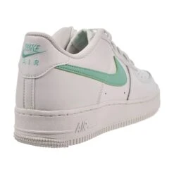 Nike Air Force 1 Low (GS) Big Kids' Shoes White-Emerald Rise 9 Nike Air Force 1 Low (GS) Big Kids' Shoes White-Emerald Rise -RBD OUTLET dv7762 104 3