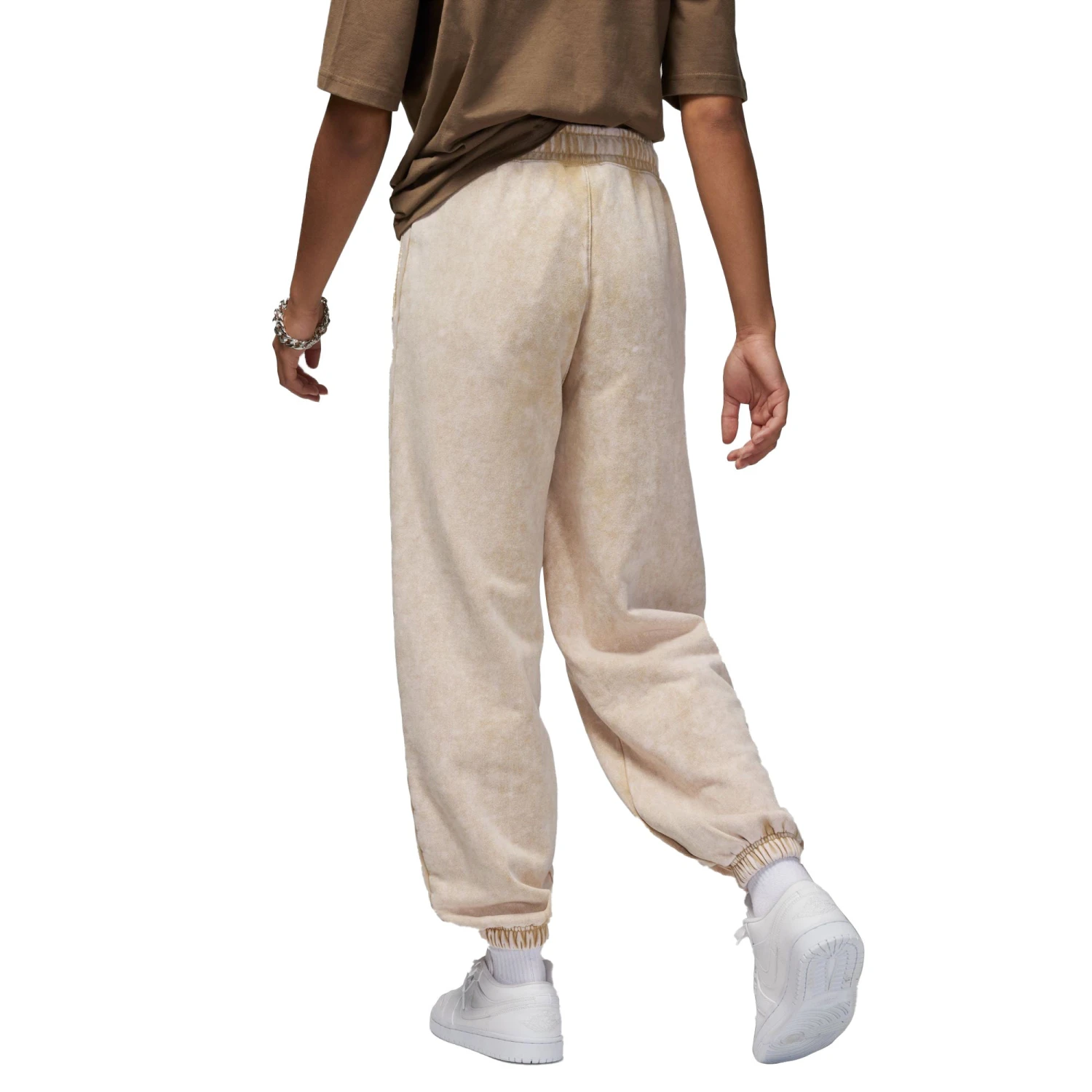 Jordan Flight Women's Washed Fleece Pants Desert 2 Jordan Flight Women's Washed Fleece Pants Desert - Image 2