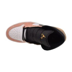 Jordan 1 Mid SE Men's Shoes Magic Ember-Sundial-White-Black -RBD OUTLET dx4332 800 5