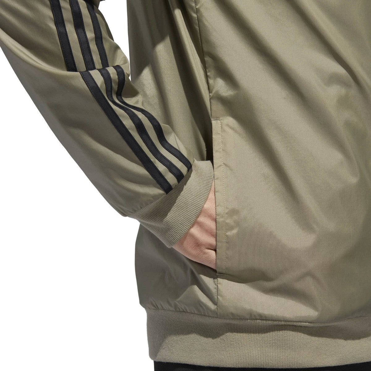 Adidas Originals Men's Reversible Hooded Jacket Medium Beige 6 Adidas Originals Men's Reversible Hooded Jacket Medium Beige - Image 6