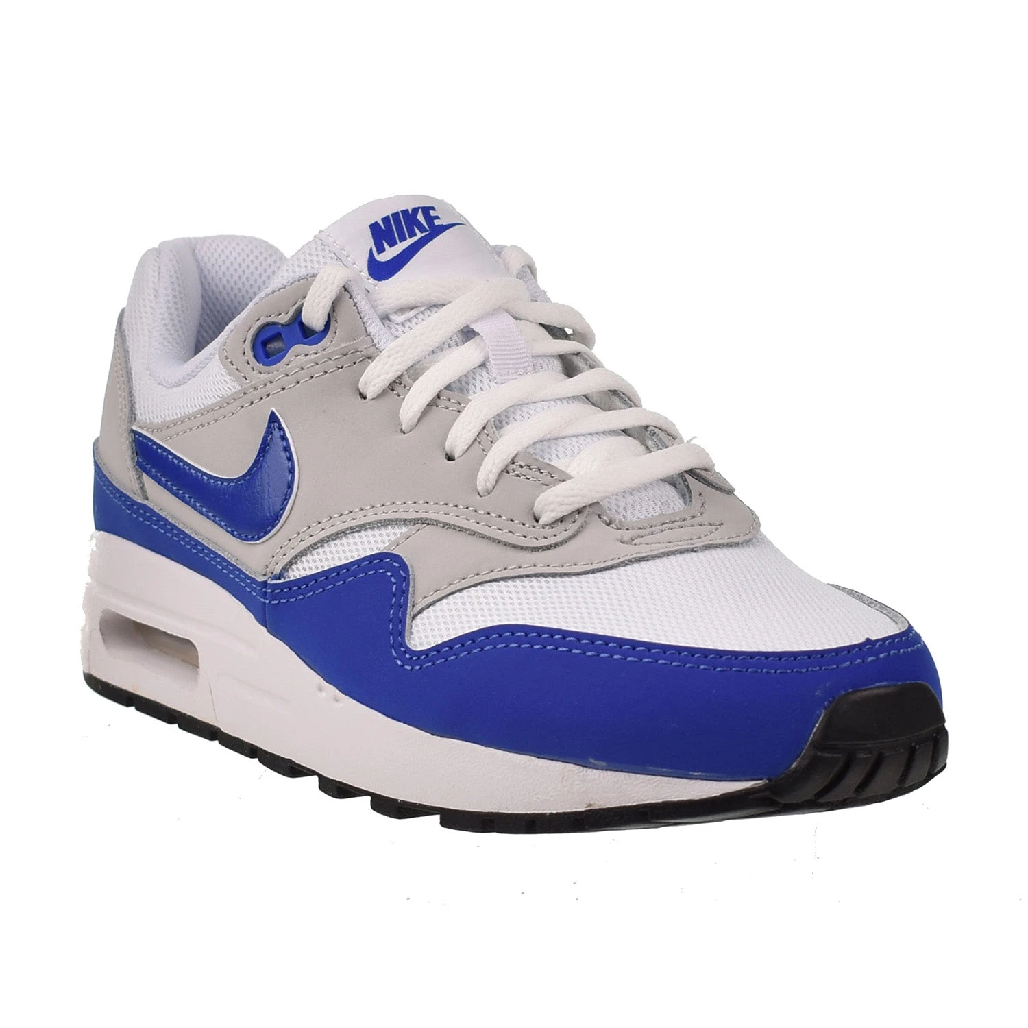 Nike Air Max 1 (GS) Big Kids' Shoes Royal Blue 2 Nike Air Max 1 (GS) Big Kids' Shoes Royal Blue - Image 2