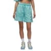 Jordan Flight Women's Washed Fleece Shorts Dark Pwder Blue