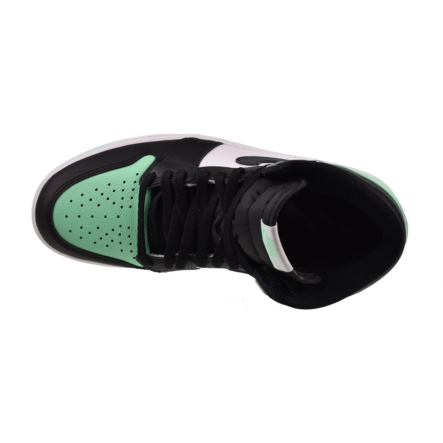 Air Jordan 1 Retro High OG Men's Shoes White/Black/Green Glow 5 Air Jordan 1 Retro High OG Men's Shoes White/Black/Green Glow - Image 5