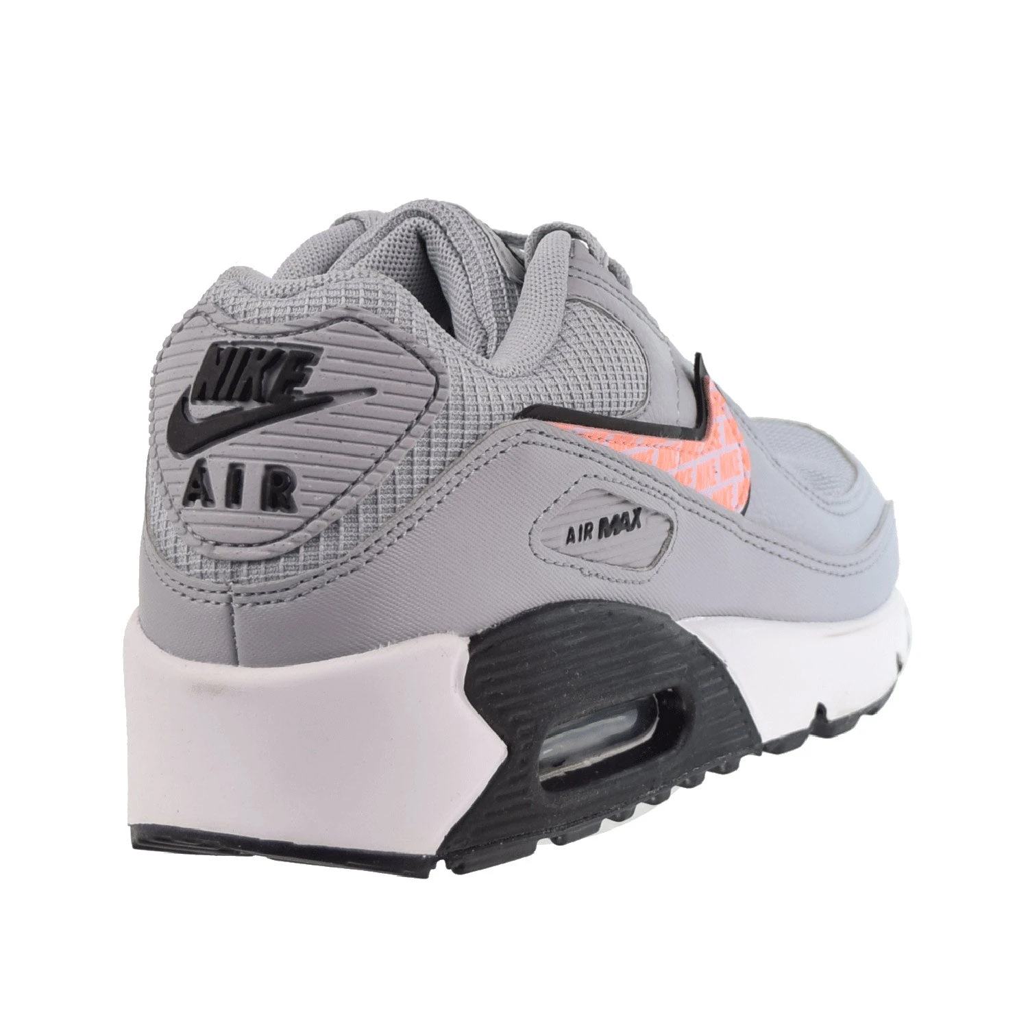 Nike Air Max 90 Next Nature (GS) Big Kids' Shoes Wolf Grey-Doll-Sunset Glowl 3 Nike Air Max 90 Next Nature (GS) Big Kids' Shoes Wolf Grey-Doll-Sunset Glowl - Image 3