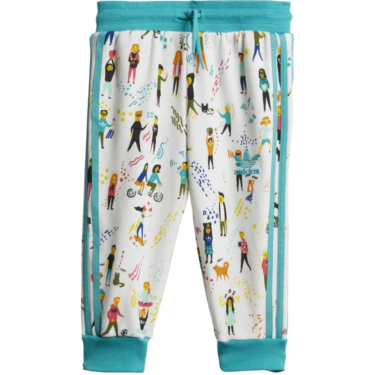 Adidas Infants & Toddler Originals Hoodie Set Multicolor-Hi-Res Aqua 5 Adidas Infants & Toddler Originals Hoodie Set Multicolor-Hi-Res Aqua - Image 5